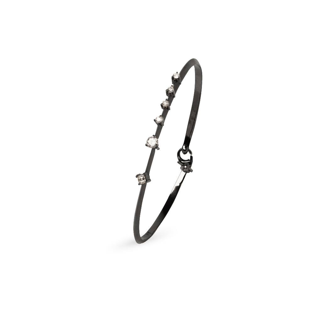 Paola Grande Gioielli BALANCE Bracciale 'Balance' oro nero