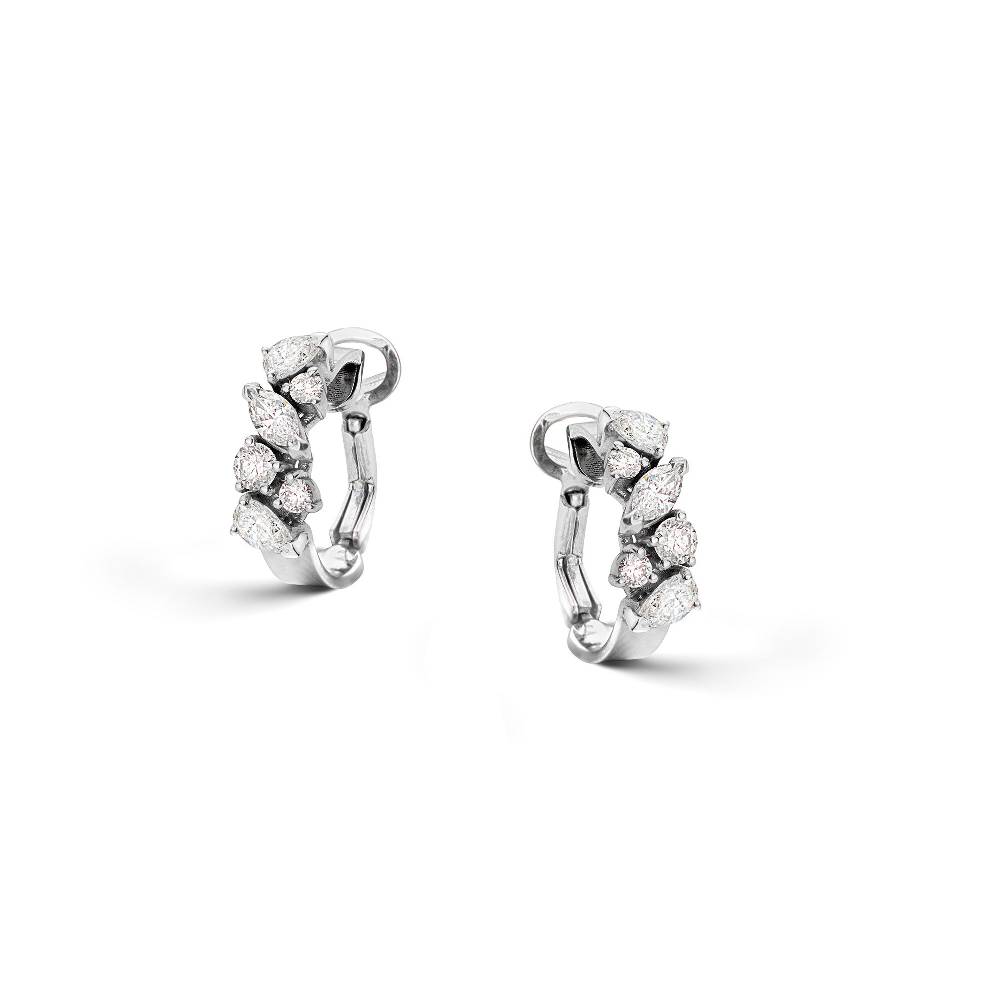 Paola Grande Gioielli BALANCE Cerchietti 'Balance' Con Diamanti Multi-fantasia