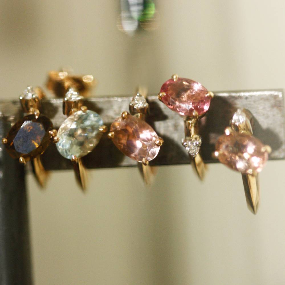 Paola Grande Gioielli BALANCE Cerchietto 'Balance' Con Tormalina Acquamarina