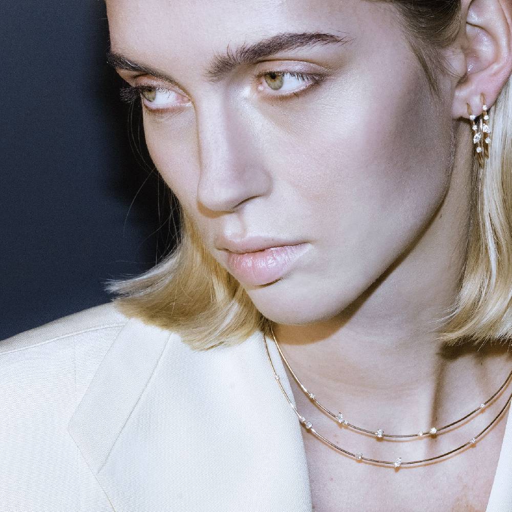 Paola Grande Gioielli BALANCE Collana 'Balance' 2 Elementi In Oro Rosa