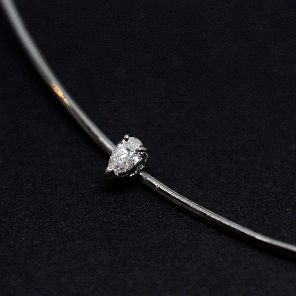 Paola Grande Gioielli BALANCE Girocollo 'balance' In Oro Bianco