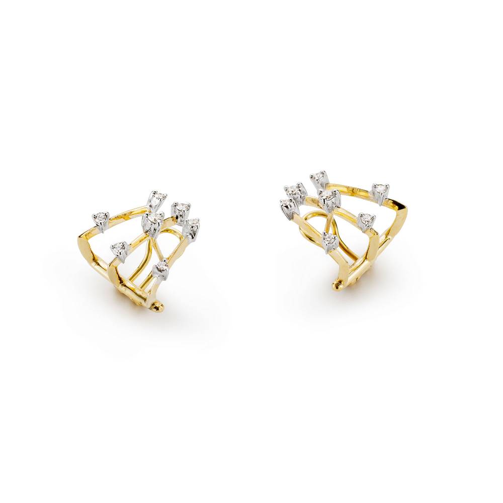 Paola Grande Gioielli BALANCE Orecchini 'Balance' 3 Elementi Oro Giallo