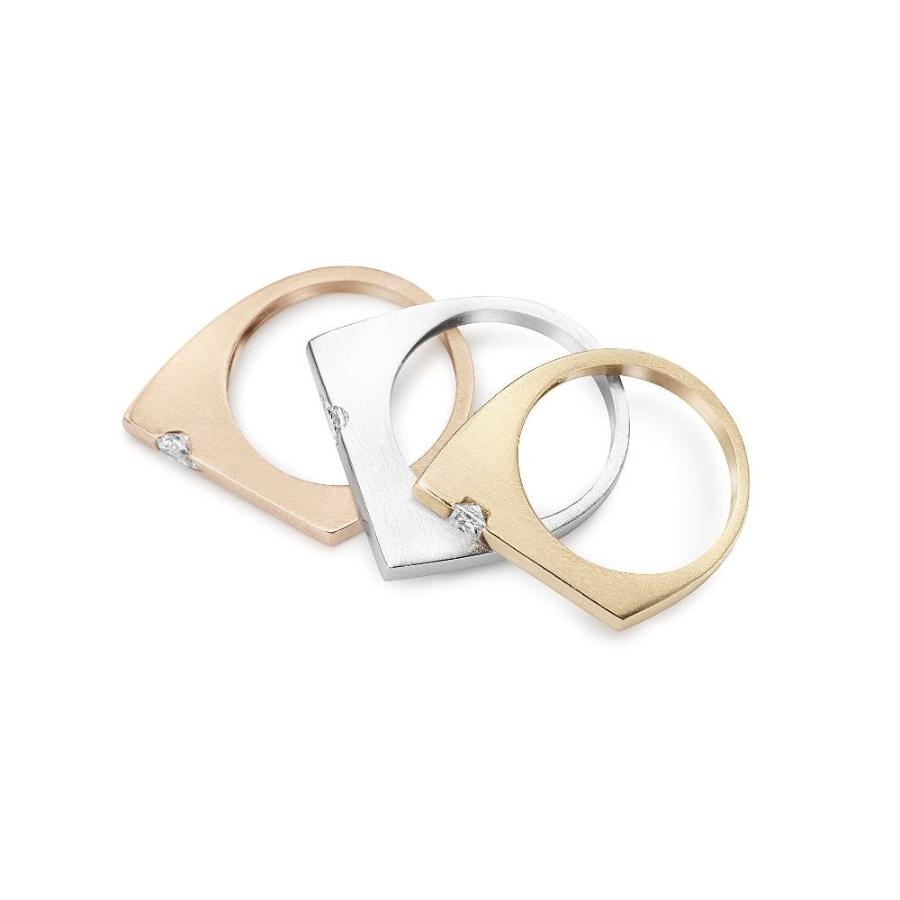 Paola Grande Gioielli CONGIUNZIONI Anello 'Congiunzioni' Con Marquise