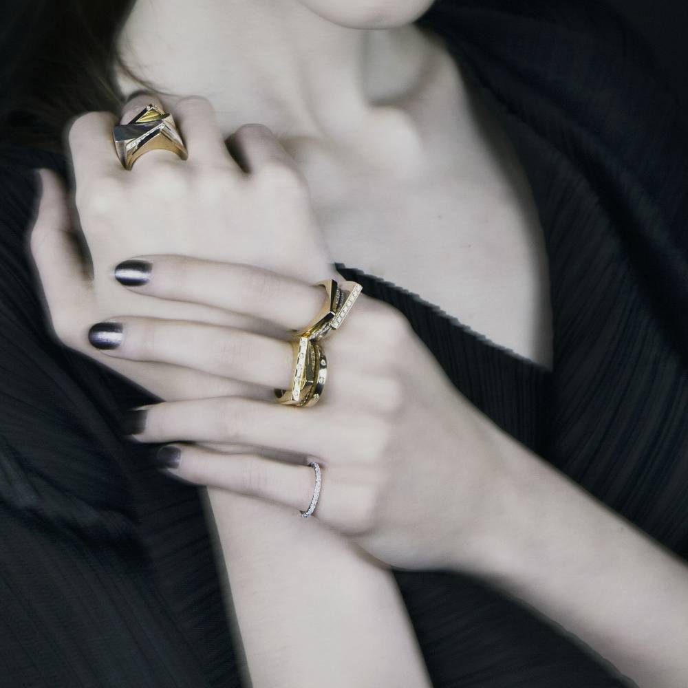 Paola Grande Gioielli CONGIUNZIONI Anello 'Congiunzioni' Punta