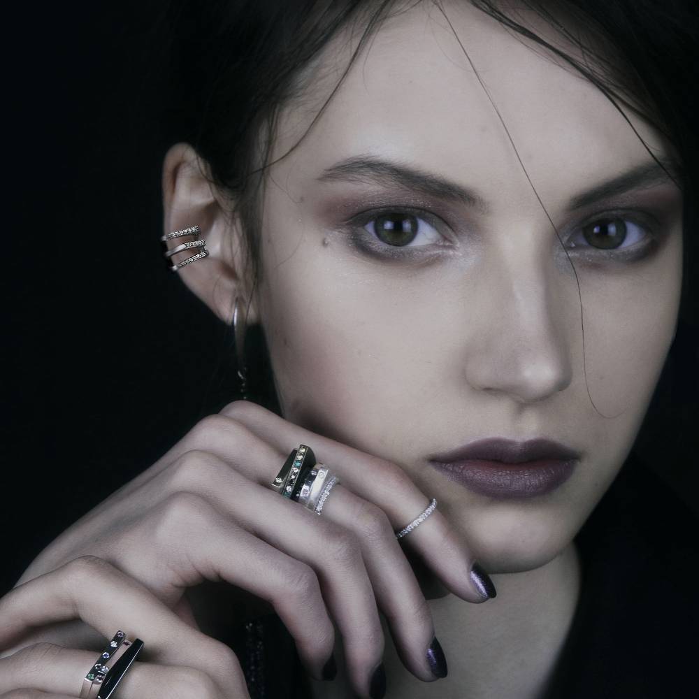 Paola Grande Gioielli CONGIUNZIONI Mono 'Congiunzioni' Con Diamanti