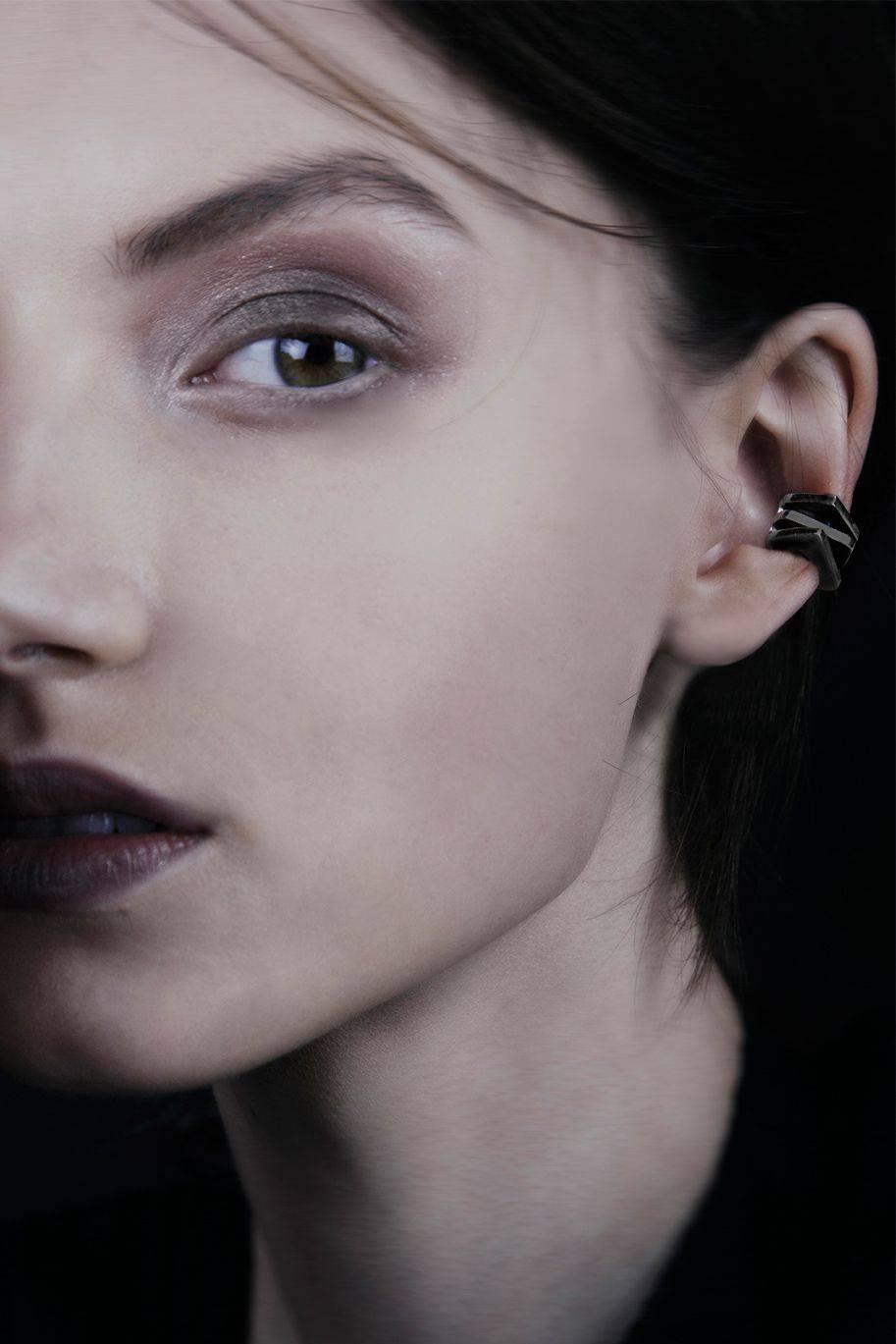 Paola Grande Gioielli CONGIUNZIONI Mono Orecchino 'Congiunzioni' 3 Elementi