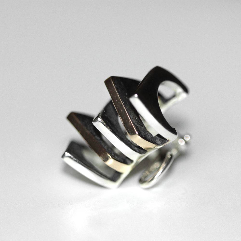 Paola Grande Gioielli CONGIUNZIONI Mono Orecchino 'Congiunzioni' 5 Elementi