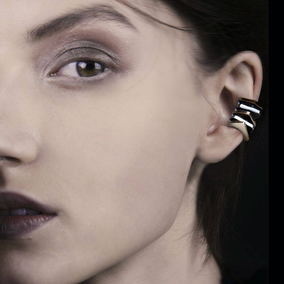 Paola Grande Gioielli CONGIUNZIONI Mono Orecchino 'Congiunzioni' 5 Elementi