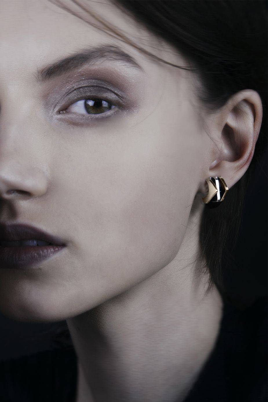 Paola Grande Gioielli CONGIUNZIONI Orecchini 'Congiunzioni' 3 Elementi Base Argento