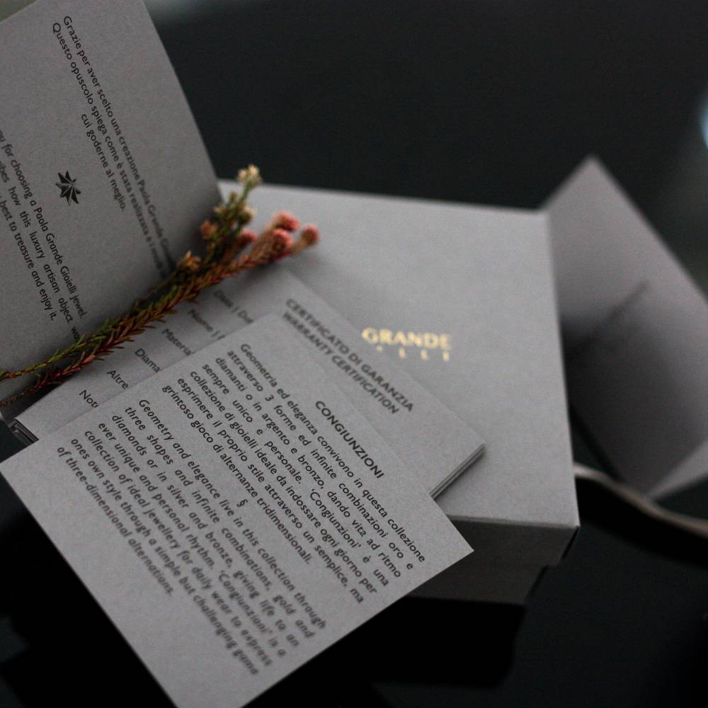 Paola Grande Gioielli CONGIUNZIONI Orecchini 'Congiunzioni' 5 Elementi