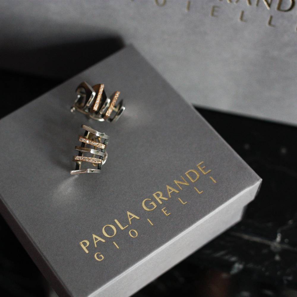 Paola Grande Gioielli CONGIUNZIONI Orecchini 'Congiunzioni' 5 Elementi