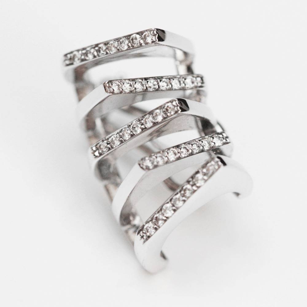 Paola Grande Gioielli CONGIUNZIONI Orecchini 'Congiunzioni' 5 Elementi Oro E Diamanti