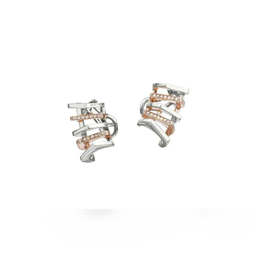 Paola Grande Gioielli CONGIUNZIONI Orecchini 'Congiunzioni' 5 elementi