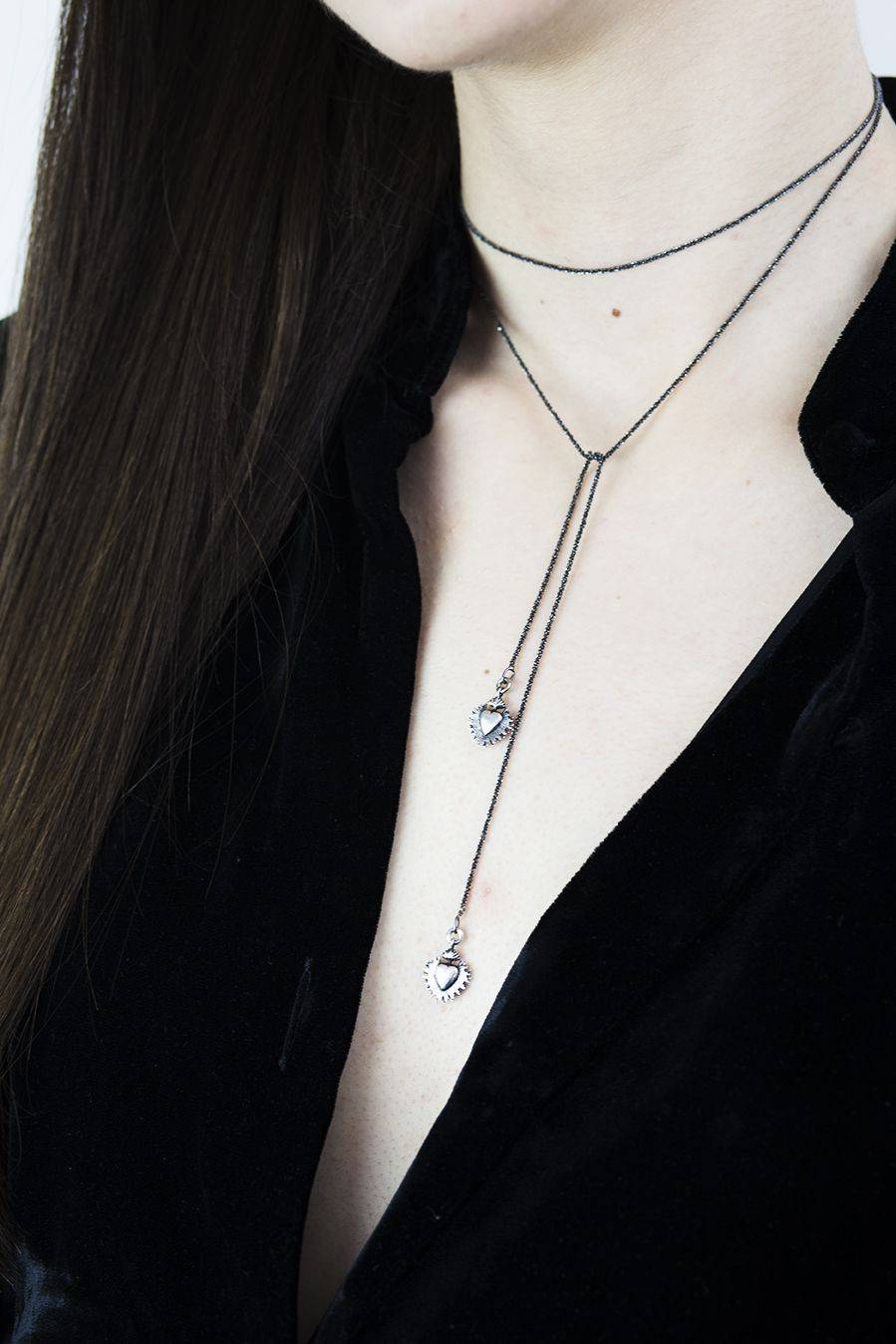 Paola Grande Gioielli CUORE SACRO Sciarpetta 'Cuore Sacro'