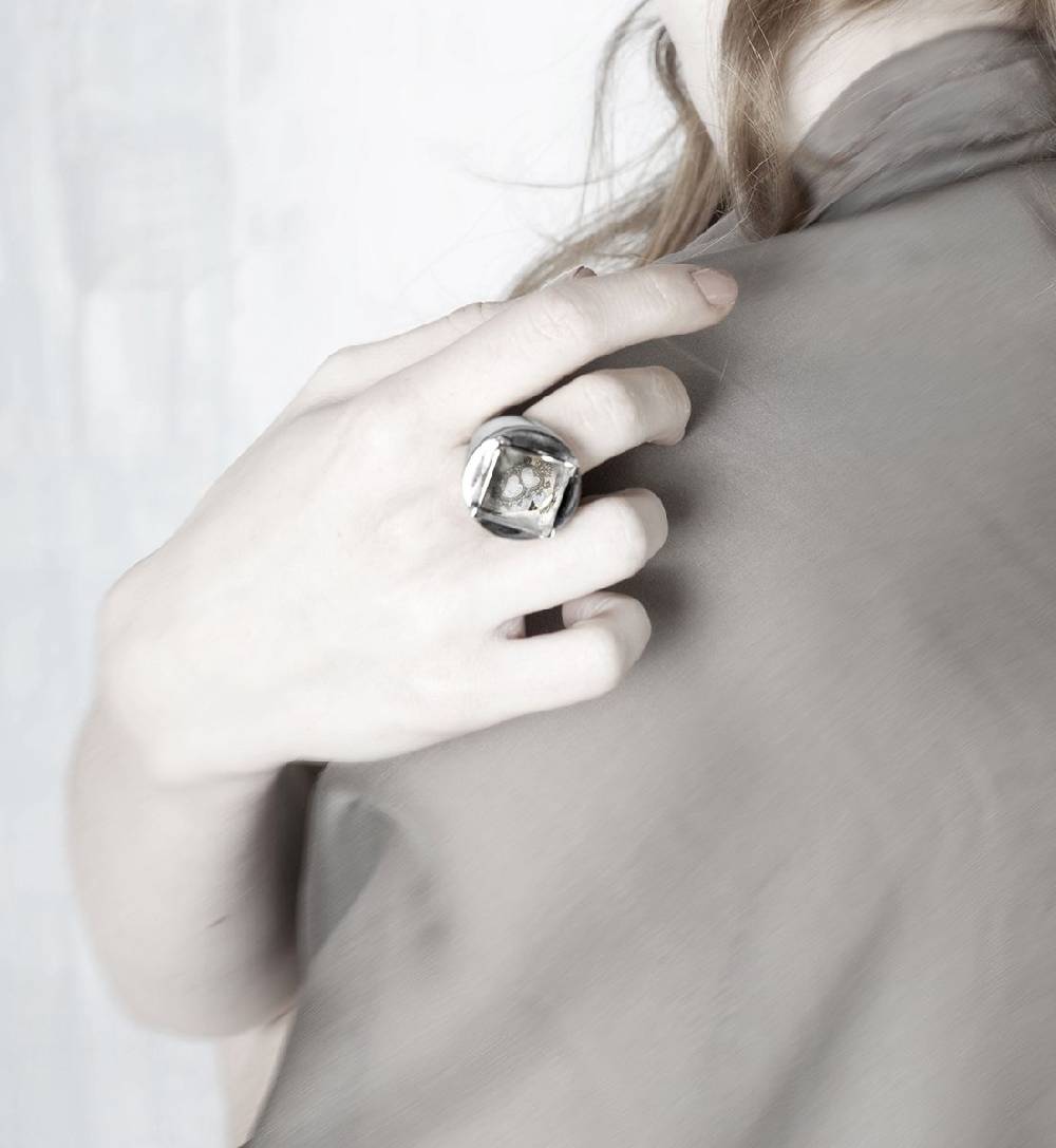 Paola Grande Gioielli ENTROPIA Anello 'Entropia' Cuore Sacro