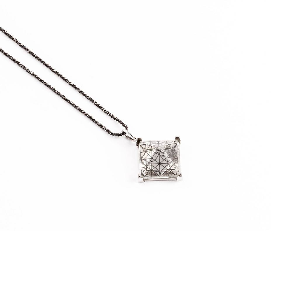 Paola Grande Gioielli ENTROPIA Ciondolo 'Entropia' griglia