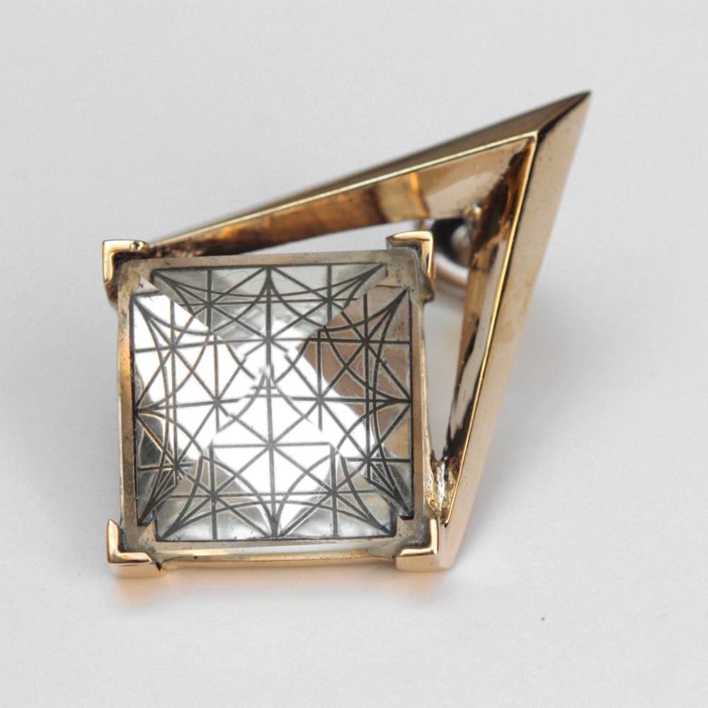 Paola Grande Gioielli ENTROPIA Orecchini 'Entropia' Con Griglia