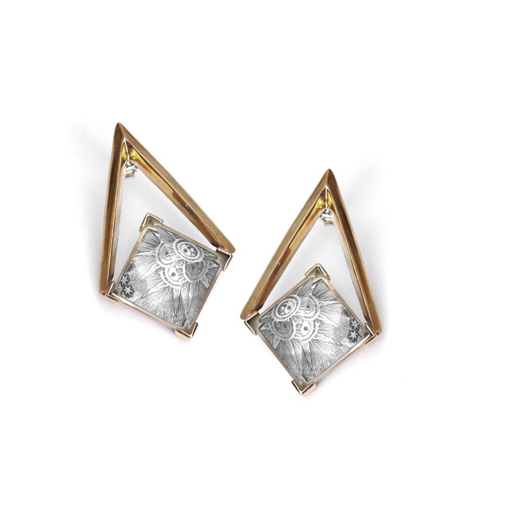 Paola Grande Gioielli ENTROPIA Orecchini 'Entropia' medi