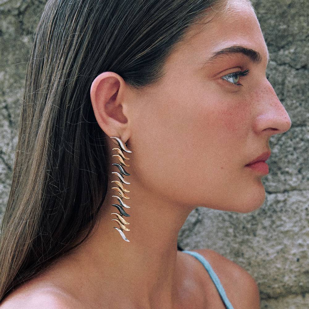 Paola Grande Gioielli FLAME Orecchini Pendenti 'Flame'