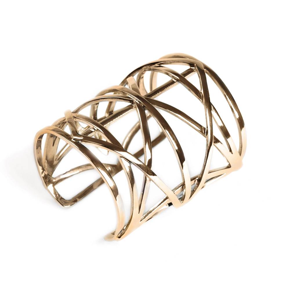 Paola Grande Gioielli GRIGLIE Bracciale 'Griglie' Bronzo