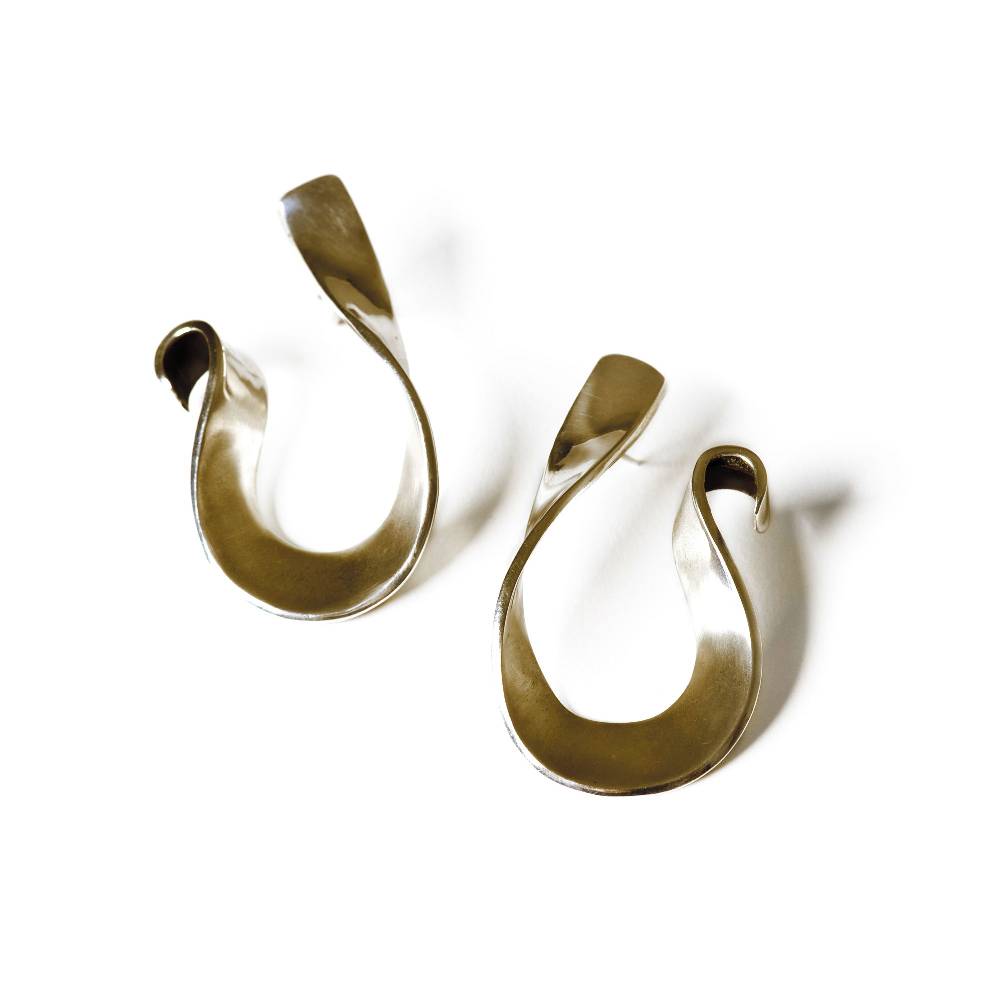 Paola Grande Gioielli NASTRI Orecchini 'Nastri' grandi