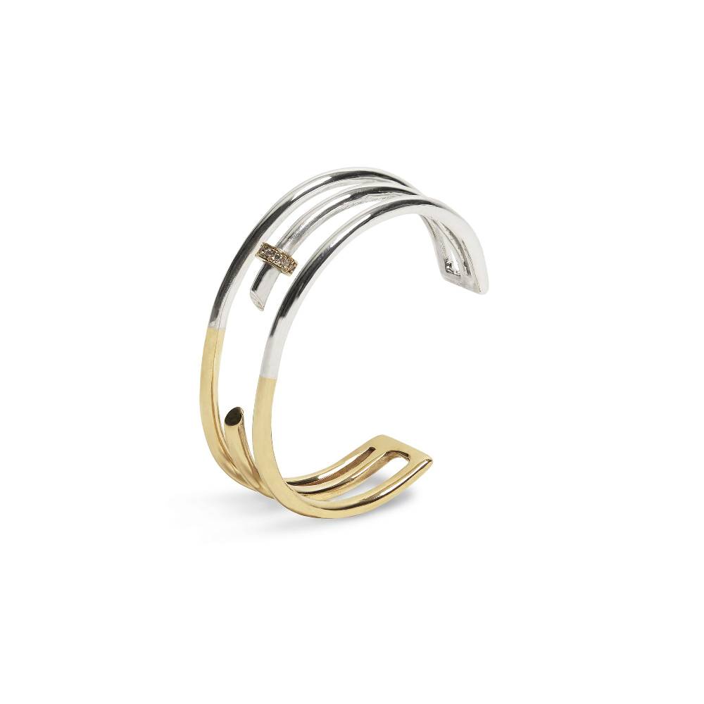 Paola Grande Gioielli NEON Bracciale 'Neon' 3 elementi con bullone