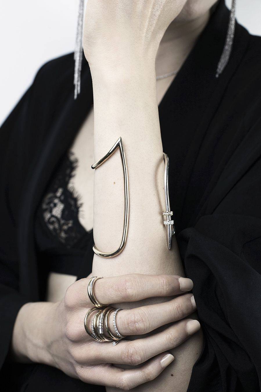 Paola Grande Gioielli NEON Bracciale 'Neon' Con Bulloni