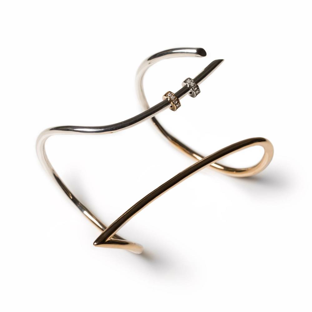 Paola Grande Gioielli NEON Bracciale 'Neon' con bulloni