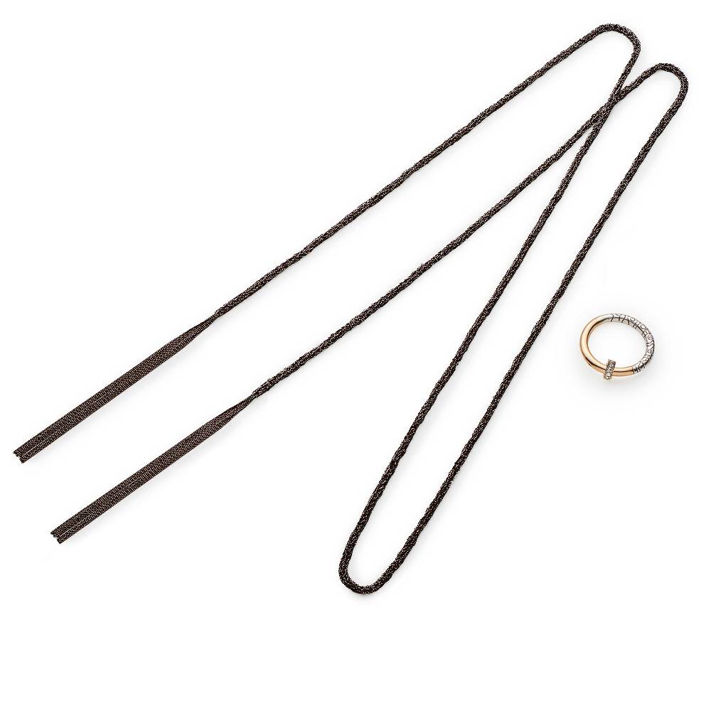 Paola Grande Gioielli NEON Collana/choker 'Neon' Con Anello