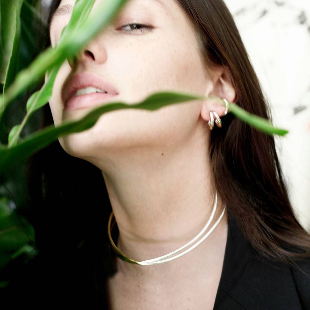 Paola Grande Gioielli NEON Doppio Cerchietto 'Neon' Bicolor