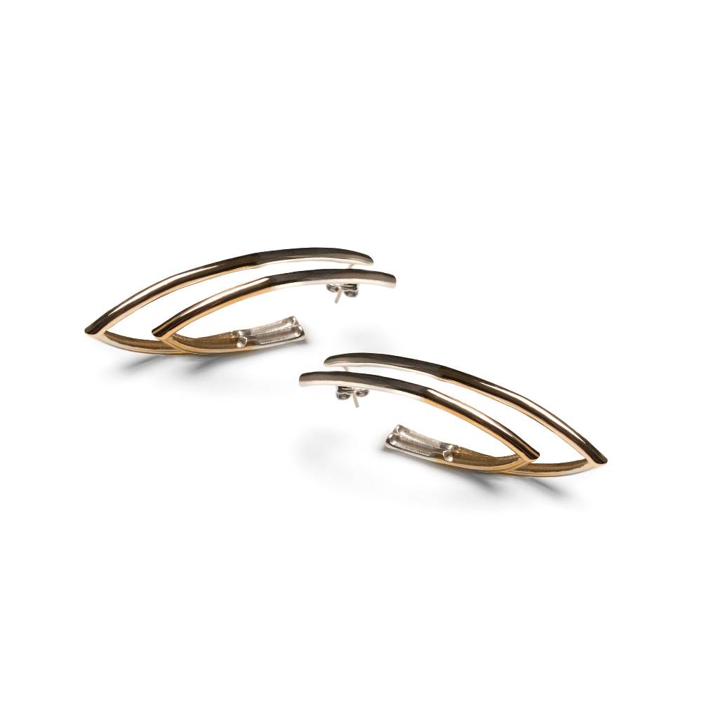 Paola Grande Gioielli NEON Orecchino 'Neon' angolo grande