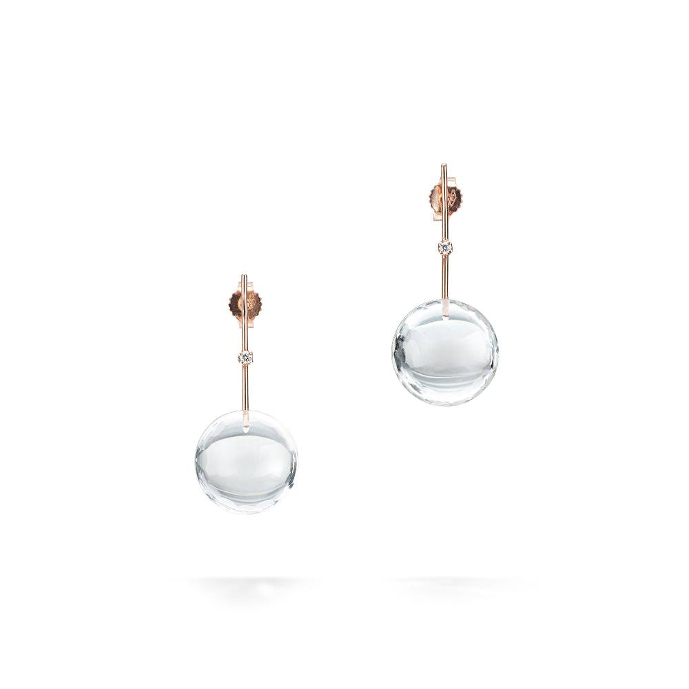 Paola Grande Gioielli AMI 'Amo' Con Cristalli