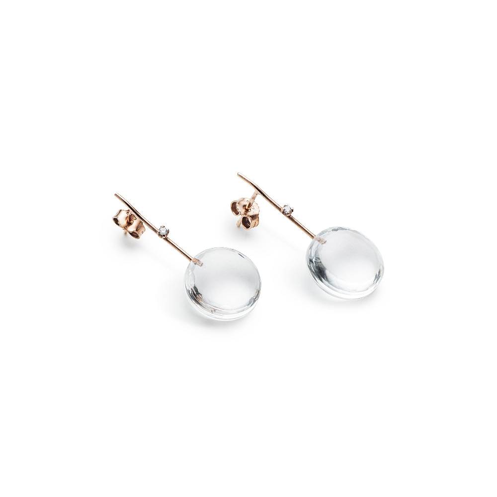 Paola Grande Gioielli AMI 'Amo' con cristalli