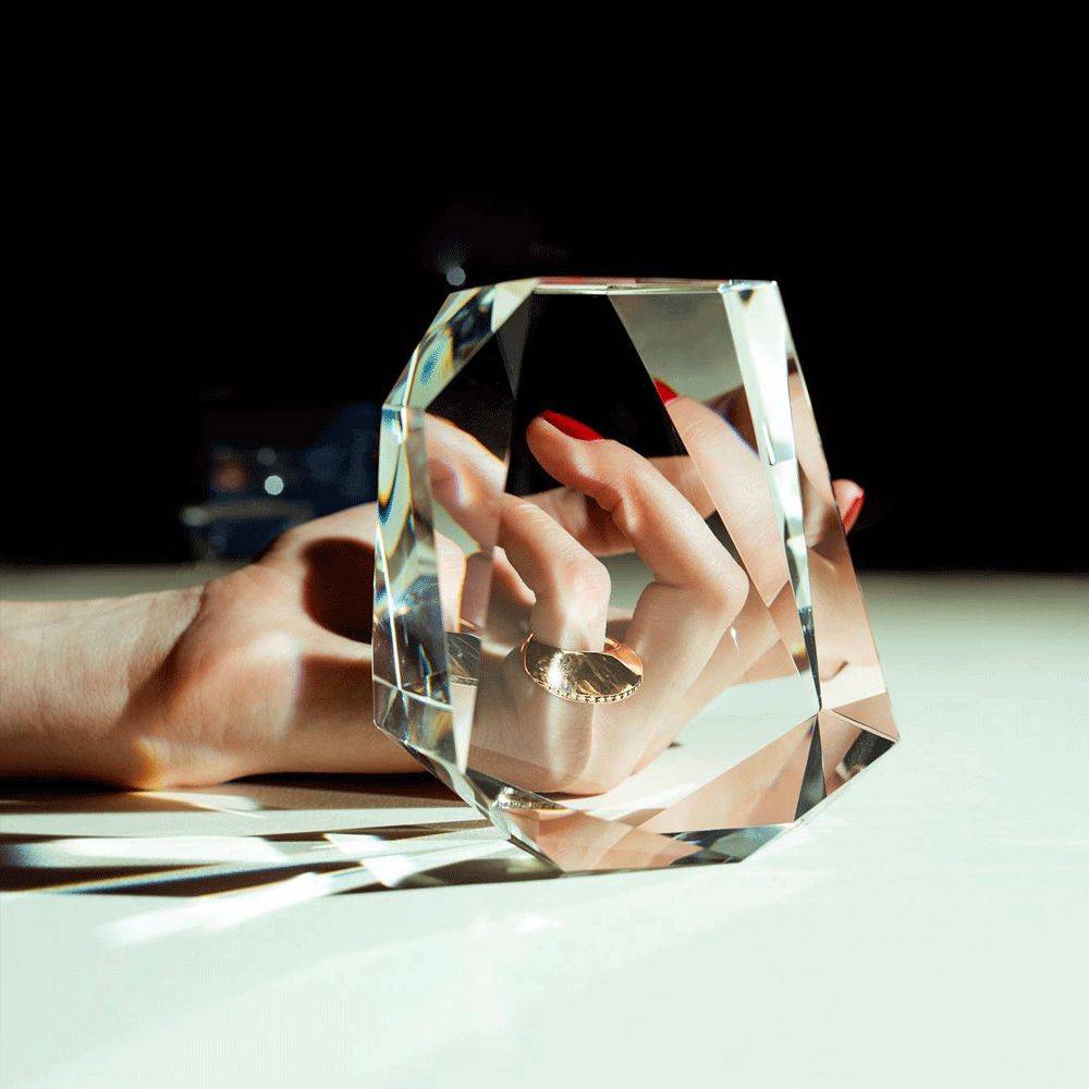 Paola Grande Gioielli AURUM Anello 'aereo' Oro Rosa