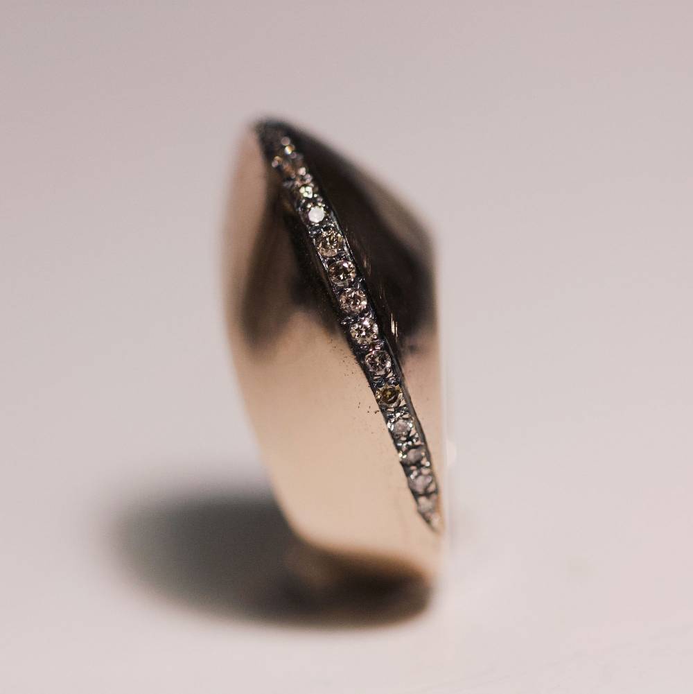 Paola Grande Gioielli AURUM Anello 'aereo' Oro Rosa