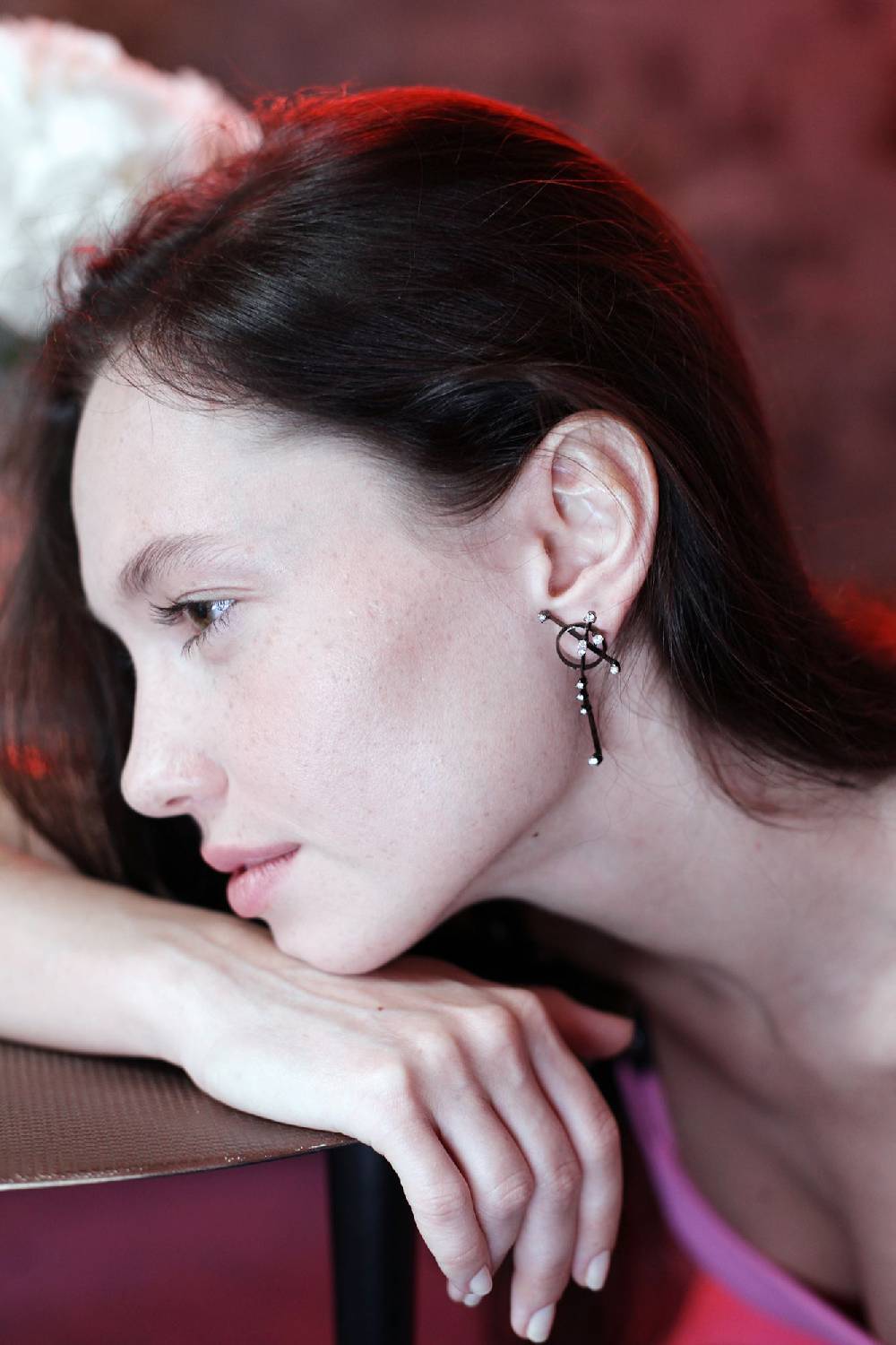 Paola Grande Gioielli BALANCE 'Freccia' In Oro Nero