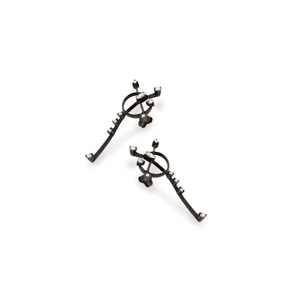 Paola Grande Gioielli BALANCE 'Freccia' in oro nero