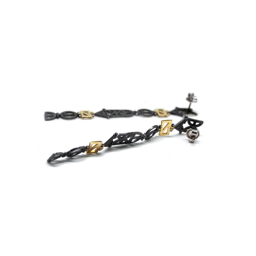 Paola Grande Gioielli NEON Origami Lunghi