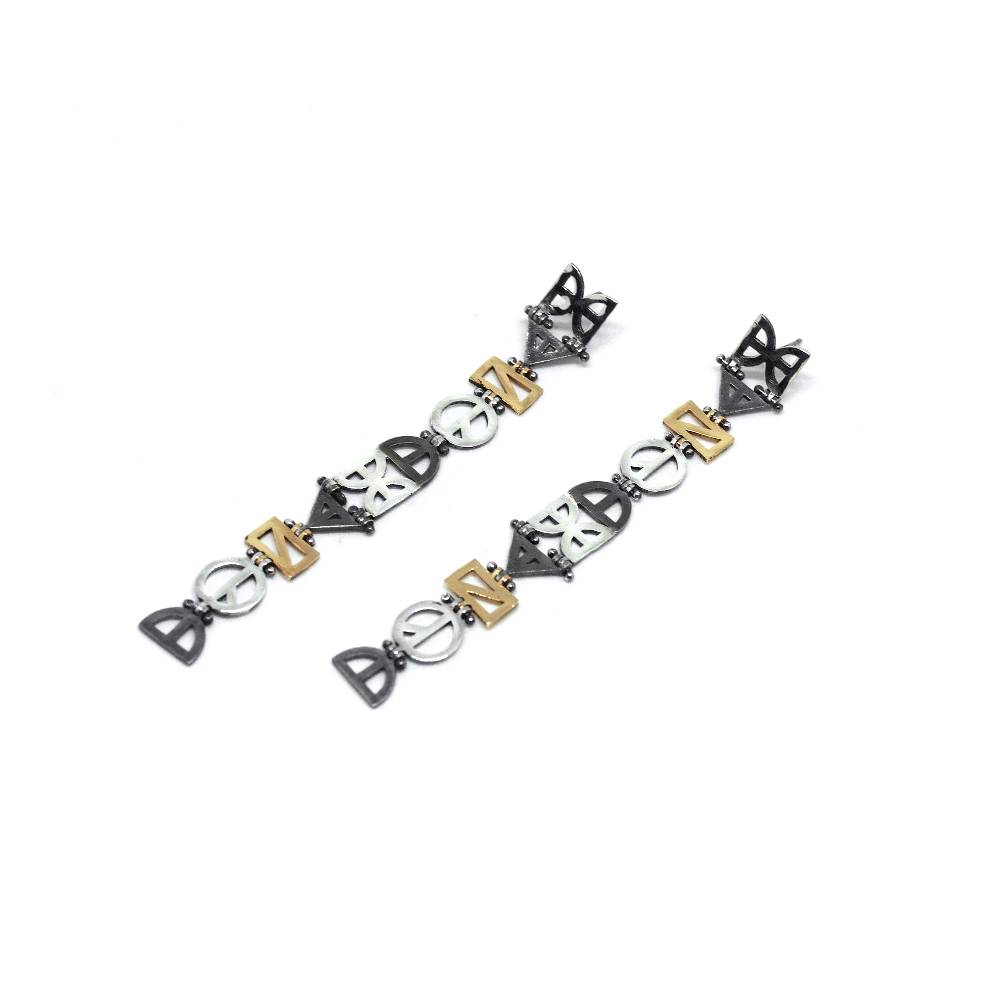 Paola Grande Gioielli NEON Origami lunghi