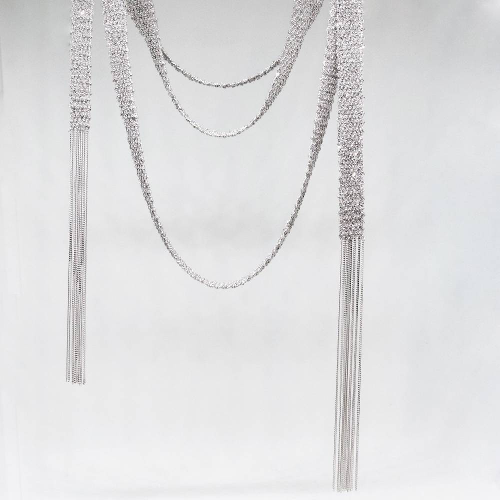 Paola Grande Gioielli SCIARPE Sciarpa Argento