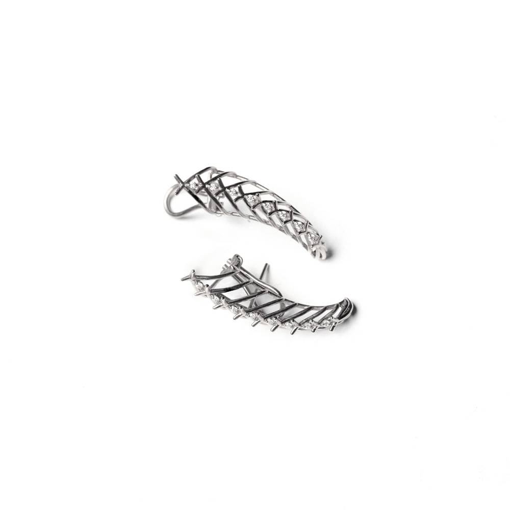 Paola Grande Gioielli SPINAE 'Cornucopia' Oro Bianco'