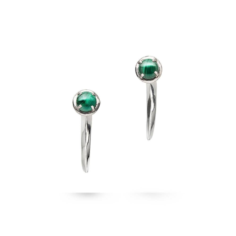 Paola Grande Gioielli UNCINI Uncini Con Malachite