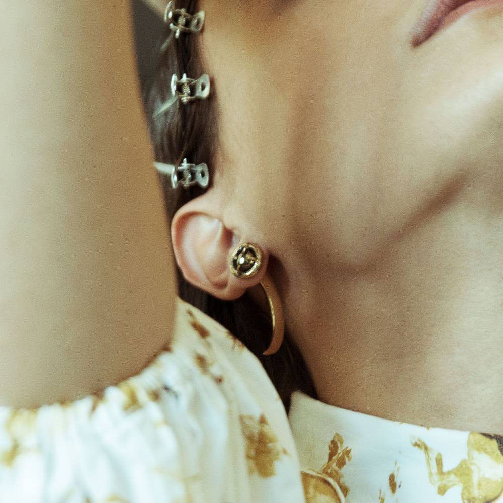 Paola Grande Gioielli UNCINI Uncini Con Pirite