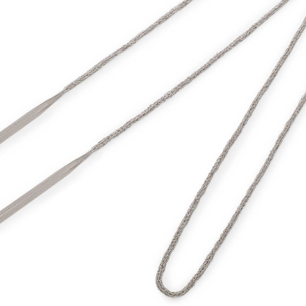 Paola Grande Gioielli SCIARPE Cordino/choker In Argento