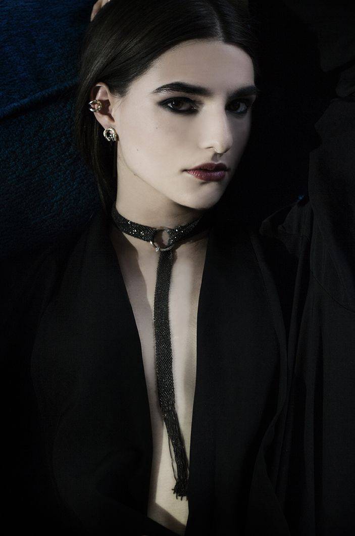 Paola Grande Gioielli SCIARPE Sciarpa Argento Rodiato