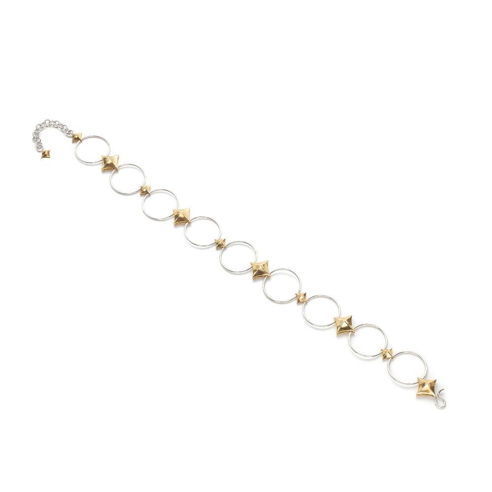 Paola Grande Gioielli SOLIS Choker 'Solis' Cerchi E Rombi