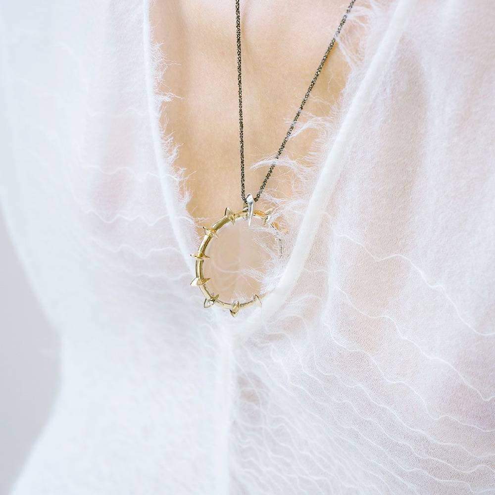 Paola Grande Gioielli SOLIS Ciondolo 'Solis' Bicolor Grande