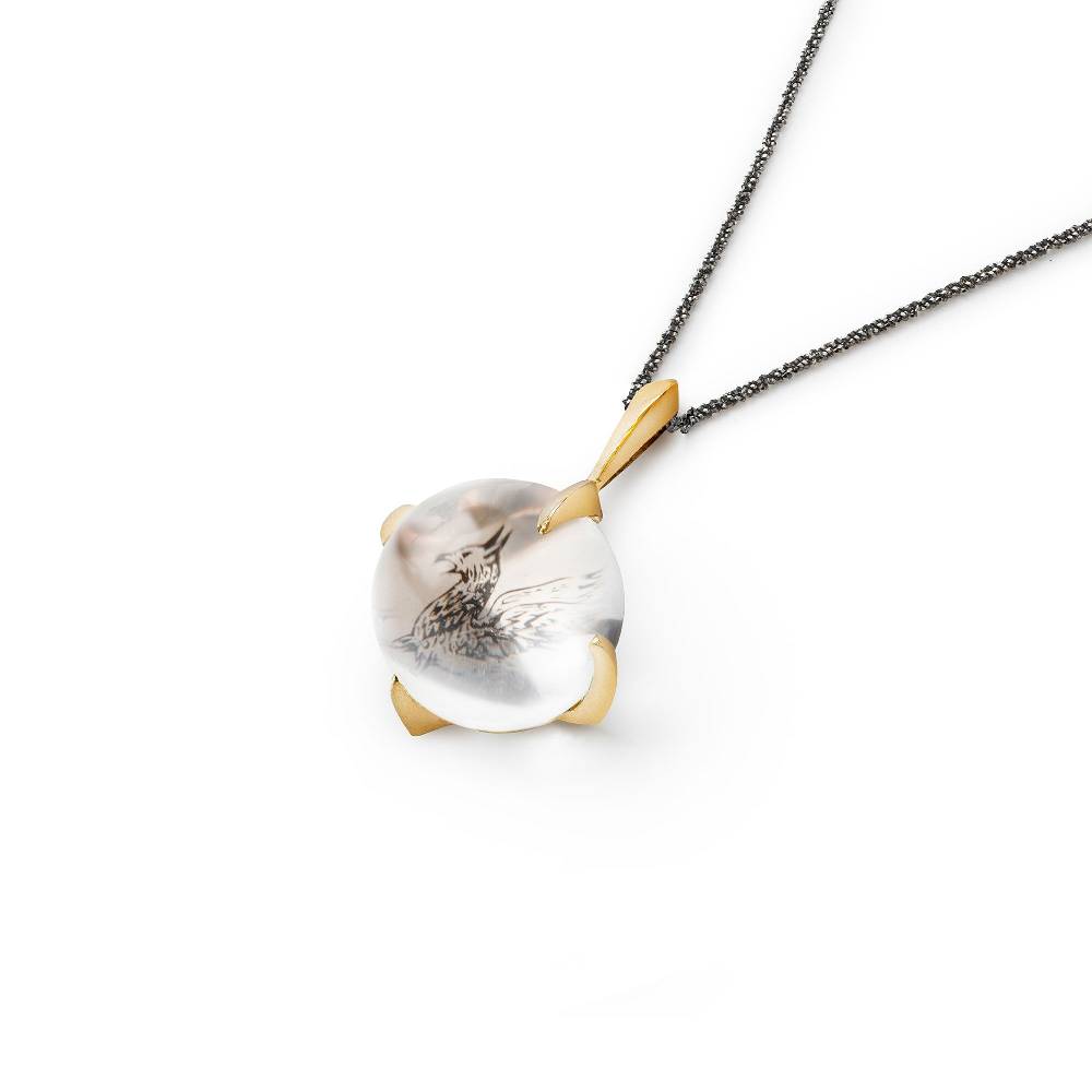 Paola Grande Gioielli SOLIS Ciondolo 'Solis' cabochon