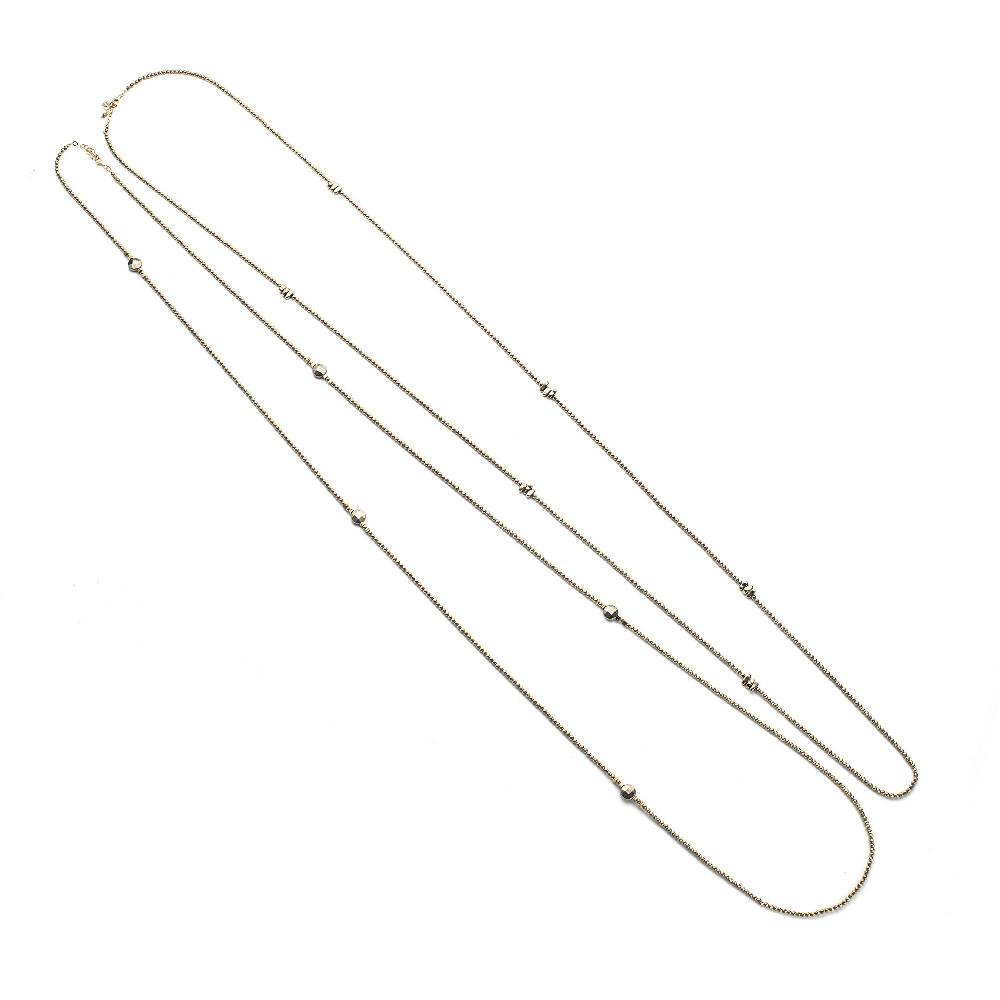 Paola Grande Gioielli SOLIS Collane 'body' Multi Uso In Pirite