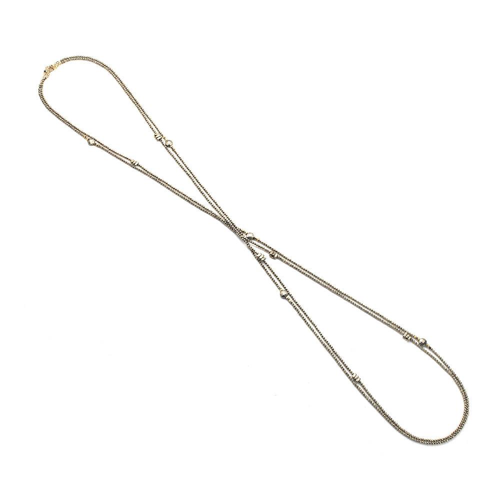 Paola Grande Gioielli SOLIS Collane 'body' multi uso in pirite